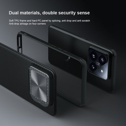 NILLKIN Black Mirror Prop CD Texture Mirror Phone Case, For Xiaomi 14, For Xiaomi Redmi K70/K70 Pro