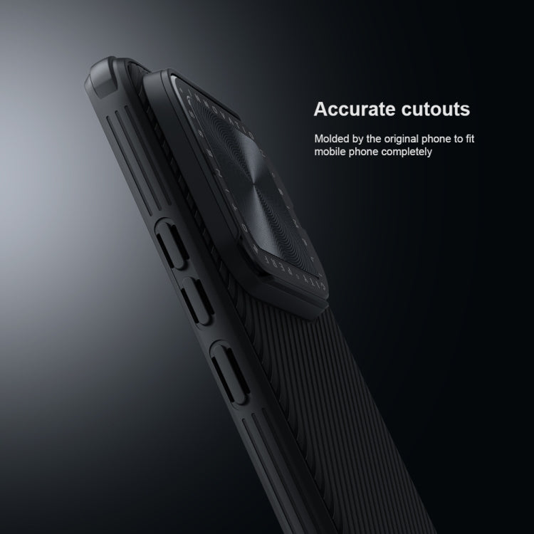 NILLKIN Black Mirror Prop CD Texture Mirror Phone Case, For Xiaomi 14, For Xiaomi Redmi K70/K70 Pro