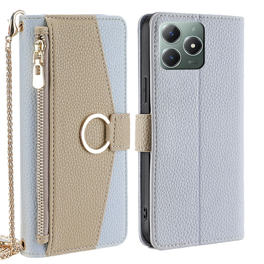 Crossbody Litchi Texture Leather Phone Case, For Realme C61 4G, For Realme GT Neo6 SE, For Realme 12 5G, For Realme 12+ 5G, For Realme 12 Pro 5G, For Realme GT5 Pro 5G, For Realme 11 4G, For Realme GT5 / GT5 240W, For Realme 11 5G Global / 11x
