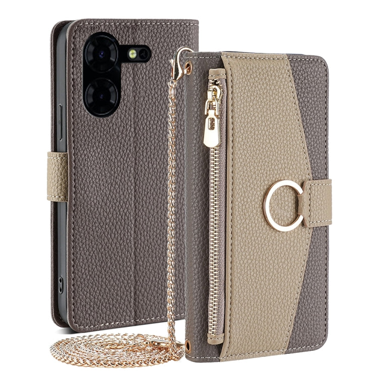 Crossbody Litchi Texture Leather Phone Case, For Tecno Pova Curve 2 5G, For Tecno Camon 50 Pro 4G, For Tecno Camon 50 4G, For Tecno Pova Slim 5G, For Tecno Pova 7 Pro, For Tecno Pova 7 5G, For Tecno Spark 40 Pro+ 4G, For Tecno Spark 40 Pro 4G          ...