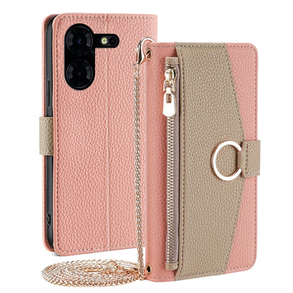 Crossbody Litchi Texture Leather Phone Case, For Tecno Pova Curve 2 5G, For Tecno Camon 50 Pro 4G, For Tecno Camon 50 4G, For Tecno Pova Slim 5G, For Tecno Pova 7 Pro, For Tecno Pova 7 5G, For Tecno Spark 40 Pro+ 4G, For Tecno Spark 40 Pro 4G          ...