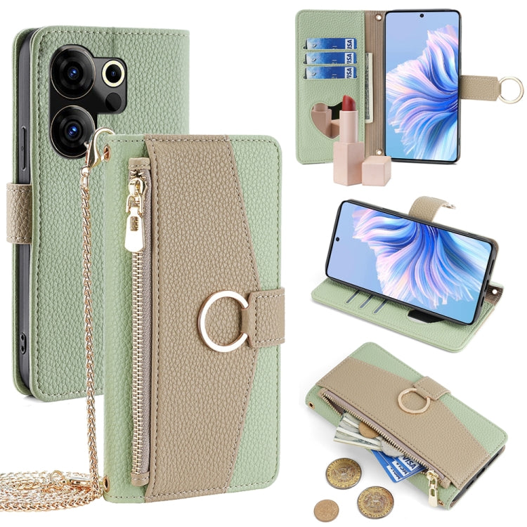 Crossbody Litchi Texture Leather Phone Case, For Tecno Pova Curve 2 5G, For Tecno Camon 50 Pro 4G, For Tecno Camon 50 4G, For Tecno Pova Slim 5G, For Tecno Pova 7 Pro, For Tecno Pova 7 5G, For Tecno Spark 40 Pro+ 4G, For Tecno Spark 40 Pro 4G          ...