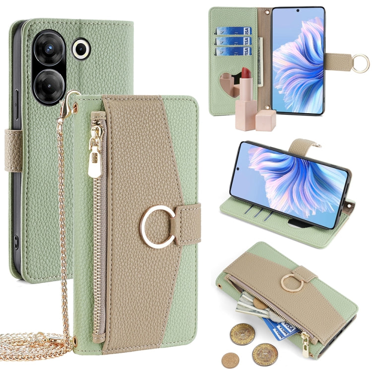 Crossbody Litchi Texture Leather Phone Case, For Tecno Pova Curve 2 5G, For Tecno Camon 50 Pro 4G, For Tecno Camon 50 4G, For Tecno Pova Slim 5G, For Tecno Pova 7 Pro, For Tecno Pova 7 5G, For Tecno Spark 40 Pro+ 4G, For Tecno Spark 40 Pro 4G          ...