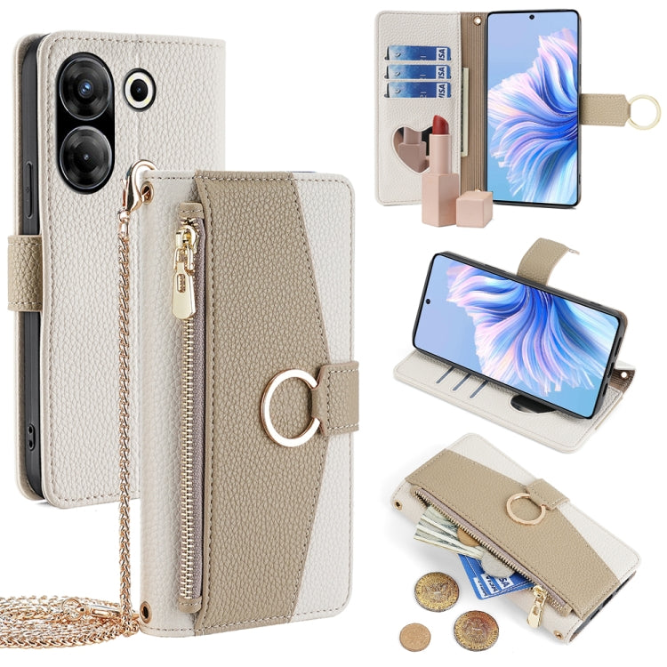 Crossbody Litchi Texture Leather Phone Case, For Tecno Pova Curve 2 5G, For Tecno Camon 50 Pro 4G, For Tecno Camon 50 4G, For Tecno Pova Slim 5G, For Tecno Pova 7 Pro, For Tecno Pova 7 5G, For Tecno Spark 40 Pro+ 4G, For Tecno Spark 40 Pro 4G          ...