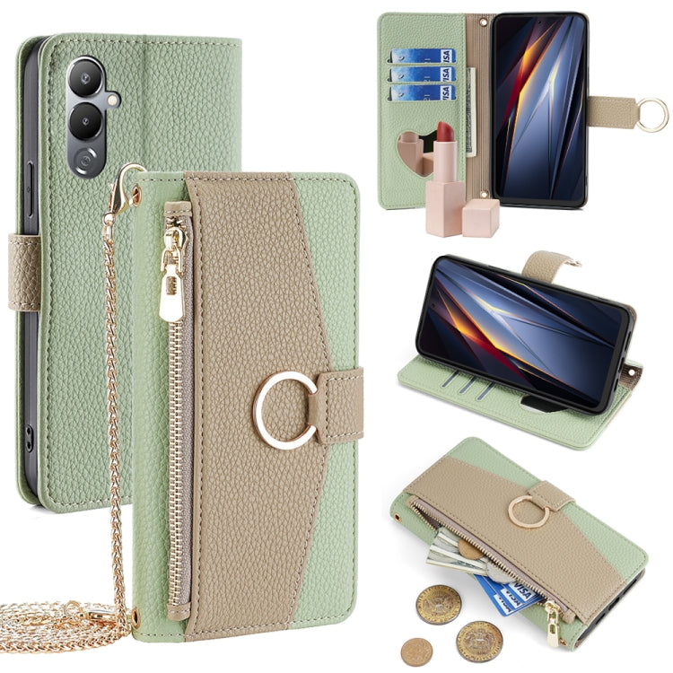 Crossbody Litchi Texture Leather Phone Case, For Tecno Pova Curve 2 5G, For Tecno Camon 50 Pro 4G, For Tecno Camon 50 4G, For Tecno Pova Slim 5G, For Tecno Pova 7 Pro, For Tecno Pova 7 5G, For Tecno Spark 40 Pro+ 4G, For Tecno Spark 40 Pro 4G          ...