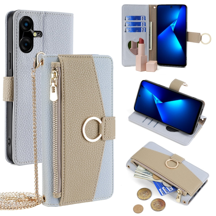 Crossbody Litchi Texture Leather Phone Case, For Tecno Pova Curve 2 5G, For Tecno Camon 50 Pro 4G, For Tecno Camon 50 4G, For Tecno Pova Slim 5G, For Tecno Pova 7 Pro, For Tecno Pova 7 5G, For Tecno Spark 40 Pro+ 4G, For Tecno Spark 40 Pro 4G          ...