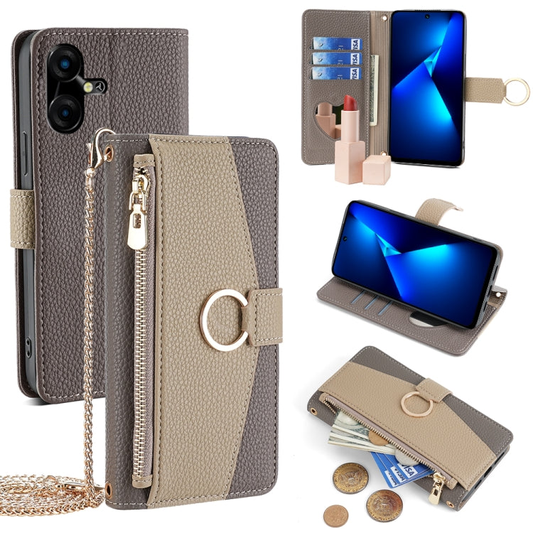 Crossbody Litchi Texture Leather Phone Case, For Tecno Pova Curve 2 5G, For Tecno Camon 50 Pro 4G, For Tecno Camon 50 4G, For Tecno Pova Slim 5G, For Tecno Pova 7 Pro, For Tecno Pova 7 5G, For Tecno Spark 40 Pro+ 4G, For Tecno Spark 40 Pro 4G          ...