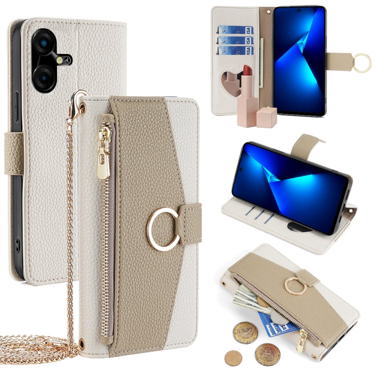 Crossbody Litchi Texture Leather Phone Case, For Tecno Pova Curve 2 5G, For Tecno Camon 50 Pro 4G, For Tecno Camon 50 4G, For Tecno Pova Slim 5G, For Tecno Pova 7 Pro, For Tecno Pova 7 5G, For Tecno Spark 40 Pro+ 4G, For Tecno Spark 40 Pro 4G          ...