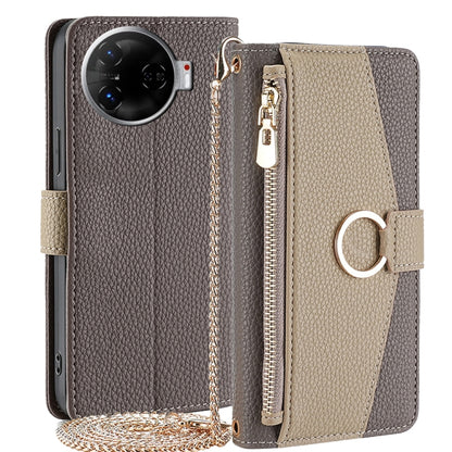 Crossbody Litchi Texture Leather Phone Case, For Tecno Pova Curve 2 5G, For Tecno Camon 50 Pro 4G, For Tecno Camon 50 4G, For Tecno Pova Slim 5G, For Tecno Pova 7 Pro, For Tecno Pova 7 5G, For Tecno Spark 40 Pro+ 4G, For Tecno Spark 40 Pro 4G          ...