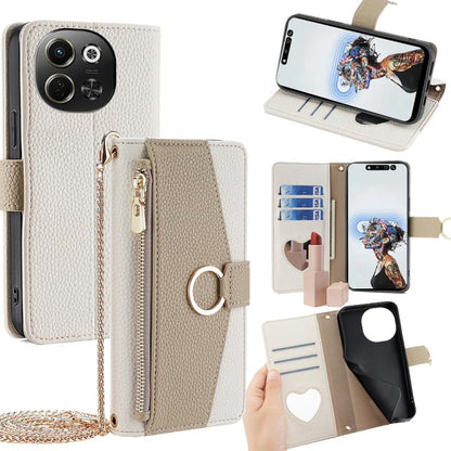 Crossbody Litchi Texture Leather Phone Case, For Tecno Pova Curve 2 5G, For Tecno Camon 50 Pro 4G, For Tecno Camon 50 4G, For Tecno Pova Slim 5G, For Tecno Pova 7 Pro, For Tecno Pova 7 5G, For Tecno Spark 40 Pro+ 4G, For Tecno Spark 40 Pro 4G          ...