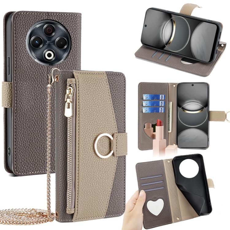 Crossbody Litchi Texture Leather Phone Case, For Tecno Pova Curve 2 5G, For Tecno Camon 50 Pro 4G, For Tecno Camon 50 4G, For Tecno Pova Slim 5G, For Tecno Pova 7 Pro, For Tecno Pova 7 5G, For Tecno Spark 40 Pro+ 4G, For Tecno Spark 40 Pro 4G          ...