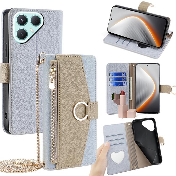 Crossbody Litchi Texture Leather Phone Case, For Tecno Pova Curve 2 5G, For Tecno Camon 50 Pro 4G, For Tecno Camon 50 4G, For Tecno Pova Slim 5G, For Tecno Pova 7 Pro, For Tecno Pova 7 5G, For Tecno Spark 40 Pro+ 4G, For Tecno Spark 40 Pro 4G          ...