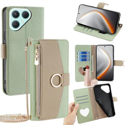 Crossbody Litchi Texture Leather Phone Case, For Tecno Pova Curve 2 5G, For Tecno Camon 50 Pro 4G, For Tecno Camon 50 4G, For Tecno Pova Slim 5G, For Tecno Pova 7 Pro, For Tecno Pova 7 5G, For Tecno Spark 40 Pro+ 4G, For Tecno Spark 40 Pro 4G          ...
