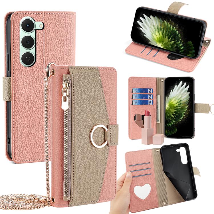 Crossbody Litchi Texture Leather Phone Case, For Tecno Pova Curve 2 5G, For Tecno Camon 50 Pro 4G, For Tecno Camon 50 4G, For Tecno Pova Slim 5G, For Tecno Pova 7 Pro, For Tecno Pova 7 5G, For Tecno Spark 40 Pro+ 4G, For Tecno Spark 40 Pro 4G          ...