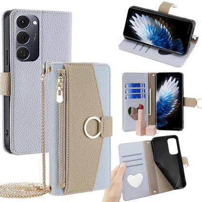 Crossbody Litchi Texture Leather Phone Case, For Tecno Pova Curve 2 5G, For Tecno Camon 50 Pro 4G, For Tecno Camon 50 4G, For Tecno Pova Slim 5G, For Tecno Pova 7 Pro, For Tecno Pova 7 5G, For Tecno Spark 40 Pro+ 4G, For Tecno Spark 40 Pro 4G          ...