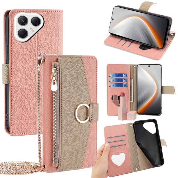 Crossbody Litchi Texture Leather Phone Case, For Tecno Pova Curve 2 5G, For Tecno Camon 50 Pro 4G, For Tecno Camon 50 4G, For Tecno Pova Slim 5G, For Tecno Pova 7 Pro, For Tecno Pova 7 5G, For Tecno Spark 40 Pro+ 4G, For Tecno Spark 40 Pro 4G          ...