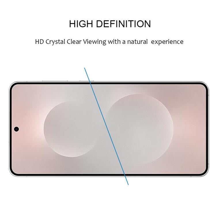 25pcs Full Glue Screen Tempered Glass Film, Support Fingerprint Unlocking, For Samsung Galaxy S25 Edge 5G, For Samsung Galaxy S25 5G, For Samsung Galaxy S25+ 5G, For Samsung Galaxy S25 Ultra 5G, For Samsung Galaxy S24 Ultra 5G, For Samsung Galaxy S24+ ...