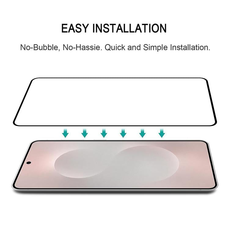25pcs Full Glue Screen Tempered Glass Film, Support Fingerprint Unlocking, For Samsung Galaxy S25 Edge 5G, For Samsung Galaxy S25 5G, For Samsung Galaxy S25+ 5G, For Samsung Galaxy S25 Ultra 5G, For Samsung Galaxy S24 Ultra 5G, For Samsung Galaxy S24+ ...