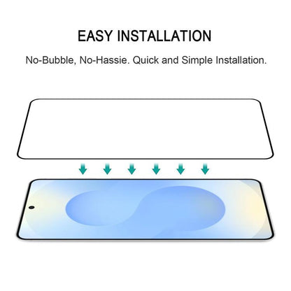 25pcs Full Glue Screen Tempered Glass Film, Support Fingerprint Unlocking, For Samsung Galaxy S26+ 5G, For Samsung Galaxy S26 Ultra 5G, For Samsung Galaxy S26 5G, For Samsung Galaxy S25 Edge 5G, For Samsung Galaxy S25 5G, For Samsung Galaxy S25+ 5G    ...