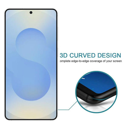 25pcs Full Cover Anti-peeping Tempered Glass Film,  Support Fingerprint Unlocking, For Samsung Galaxy S26+ 5G, For Samsung Galaxy S26 Ultra 5G, For Samsung Galaxy S26 5G, For Samsung Galaxy S25 Edge 5G, For Samsung Galaxy S25 5G                        ...