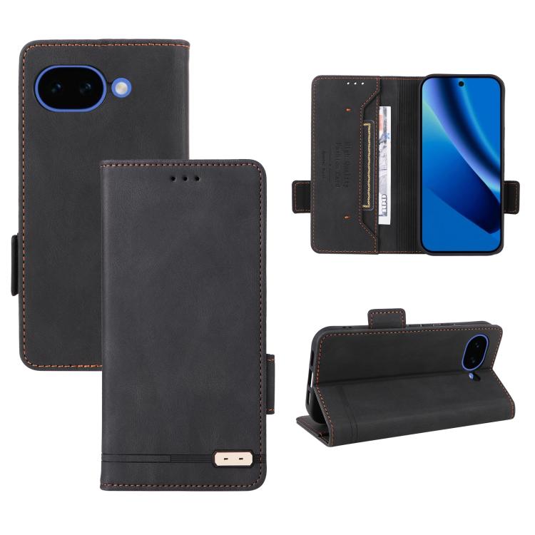 Magnetic Clasp Leather Phone Case, For Google Pixel 11 Pro XL 5G, For Google Pixel 11 Pro  / 11, For Google Pixel 10a, For Google Pixel 9a, For Google Pixel 9 Pro XL, For Google Pixel 8a