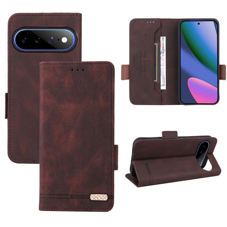 Magnetic Clasp Leather Phone Case, For Google Pixel 11 Pro XL 5G, For Google Pixel 11 Pro  / 11, For Google Pixel 10a, For Google Pixel 9a, For Google Pixel 9 Pro XL, For Google Pixel 8a