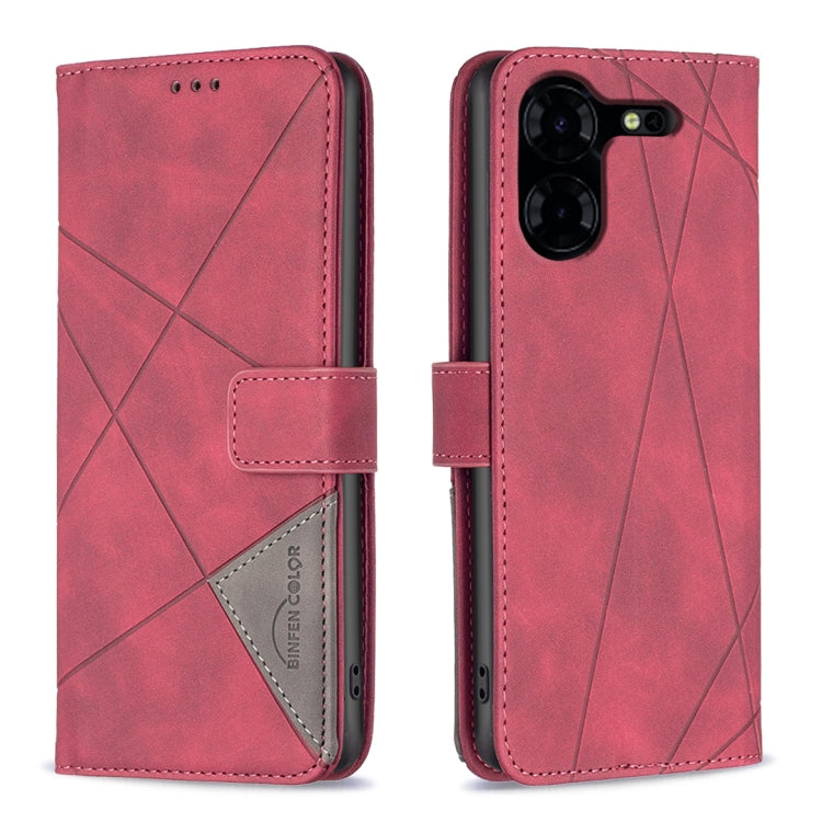 Magnetic Buckle Rhombus Texture Leather Phone Case, For Tecno Spark 30C, For Tecno Spark Go 1 / Pop 9, For Tecno Spark 20 Pro 5G, For Tecno Pova 6 Neo, For Tecno Pova 6/6 Pro 5G, For Tecno Camon 30 Premier 5G, For Tecno Spark 20 Pro                    ...