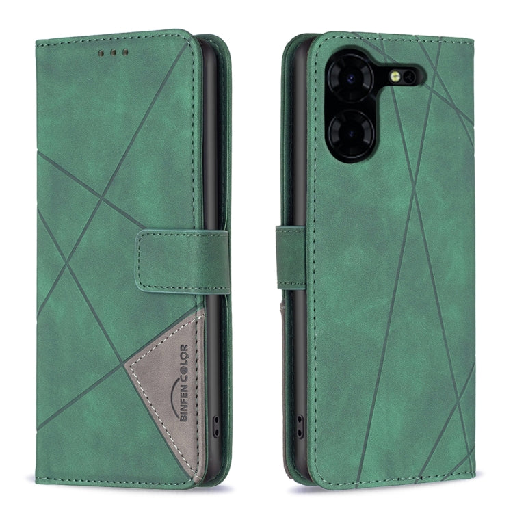 Magnetic Buckle Rhombus Texture Leather Phone Case, For Tecno Spark 30C, For Tecno Spark Go 1 / Pop 9, For Tecno Spark 20 Pro 5G, For Tecno Pova 6 Neo, For Tecno Pova 6/6 Pro 5G, For Tecno Camon 30 Premier 5G, For Tecno Spark 20 Pro                    ...