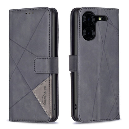 Magnetic Buckle Rhombus Texture Leather Phone Case, For Tecno Spark 30C, For Tecno Spark Go 1 / Pop 9, For Tecno Spark 20 Pro 5G, For Tecno Pova 6 Neo, For Tecno Pova 6/6 Pro 5G, For Tecno Camon 30 Premier 5G, For Tecno Spark 20 Pro                    ...