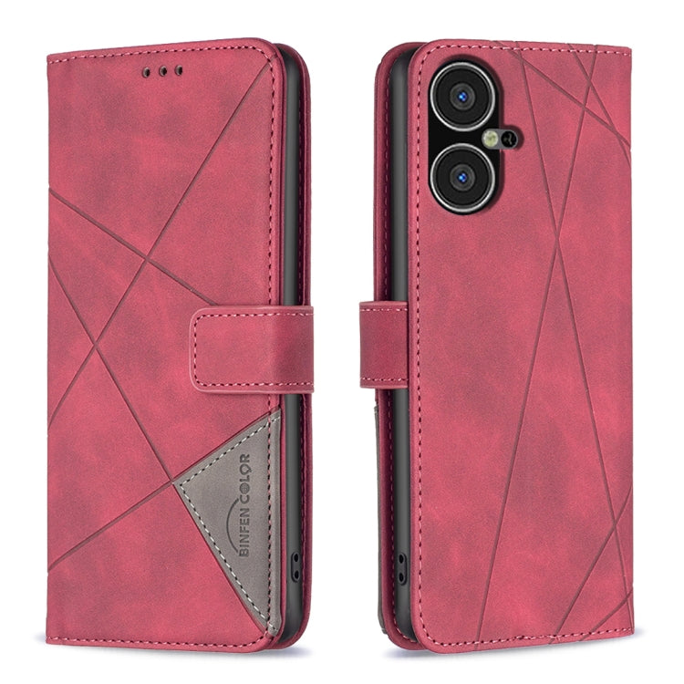 Magnetic Buckle Rhombus Texture Leather Phone Case, For Tecno Spark 30C, For Tecno Spark Go 1 / Pop 9, For Tecno Spark 20 Pro 5G, For Tecno Pova 6 Neo, For Tecno Pova 6/6 Pro 5G, For Tecno Camon 30 Premier 5G, For Tecno Spark 20 Pro                    ...