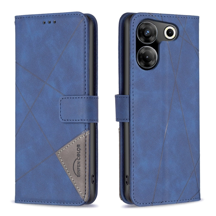 Magnetic Buckle Rhombus Texture Leather Phone Case, For Tecno Spark 30C, For Tecno Spark Go 1 / Pop 9, For Tecno Spark 20 Pro 5G, For Tecno Pova 6 Neo, For Tecno Pova 6/6 Pro 5G, For Tecno Camon 30 Premier 5G, For Tecno Spark 20 Pro                    ...