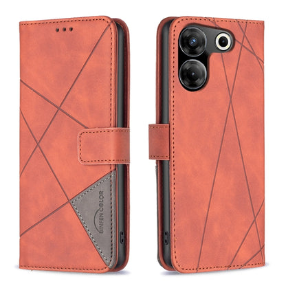 Magnetic Buckle Rhombus Texture Leather Phone Case, For Tecno Spark 30C, For Tecno Spark Go 1 / Pop 9, For Tecno Spark 20 Pro 5G, For Tecno Pova 6 Neo, For Tecno Pova 6/6 Pro 5G, For Tecno Camon 30 Premier 5G, For Tecno Spark 20 Pro                    ...