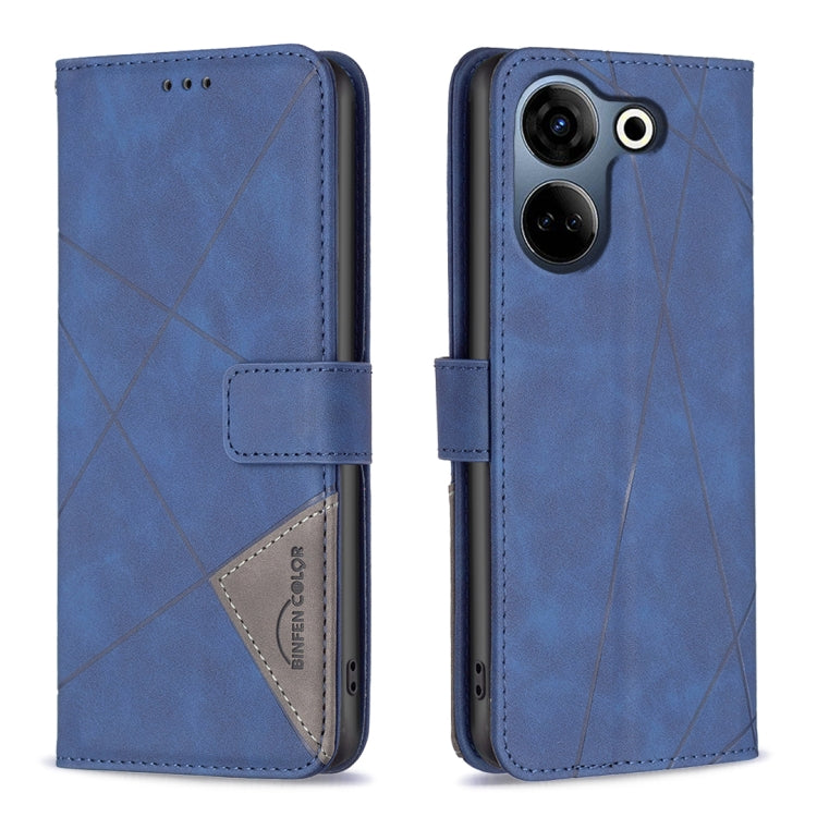 Magnetic Buckle Rhombus Texture Leather Phone Case, For Tecno Spark 30C, For Tecno Spark Go 1 / Pop 9, For Tecno Spark 20 Pro 5G, For Tecno Pova 6 Neo, For Tecno Pova 6/6 Pro 5G, For Tecno Camon 30 Premier 5G, For Tecno Spark 20 Pro                    ...