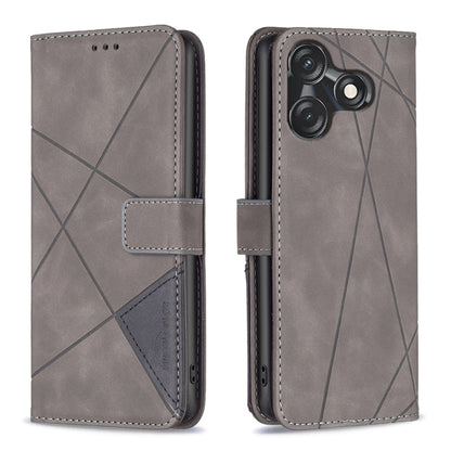 Magnetic Buckle Rhombus Texture Leather Phone Case, For Tecno Spark 30C, For Tecno Spark Go 1 / Pop 9, For Tecno Spark 20 Pro 5G, For Tecno Pova 6 Neo, For Tecno Pova 6/6 Pro 5G, For Tecno Camon 30 Premier 5G, For Tecno Spark 20 Pro                    ...