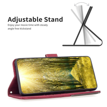 Magnetic Buckle Rhombus Texture Leather Phone Case, For Tecno Spark 10 4G, For Tecno Spark Go 2023/Pop 7 Pro, For Tecno Spark 10 Pro