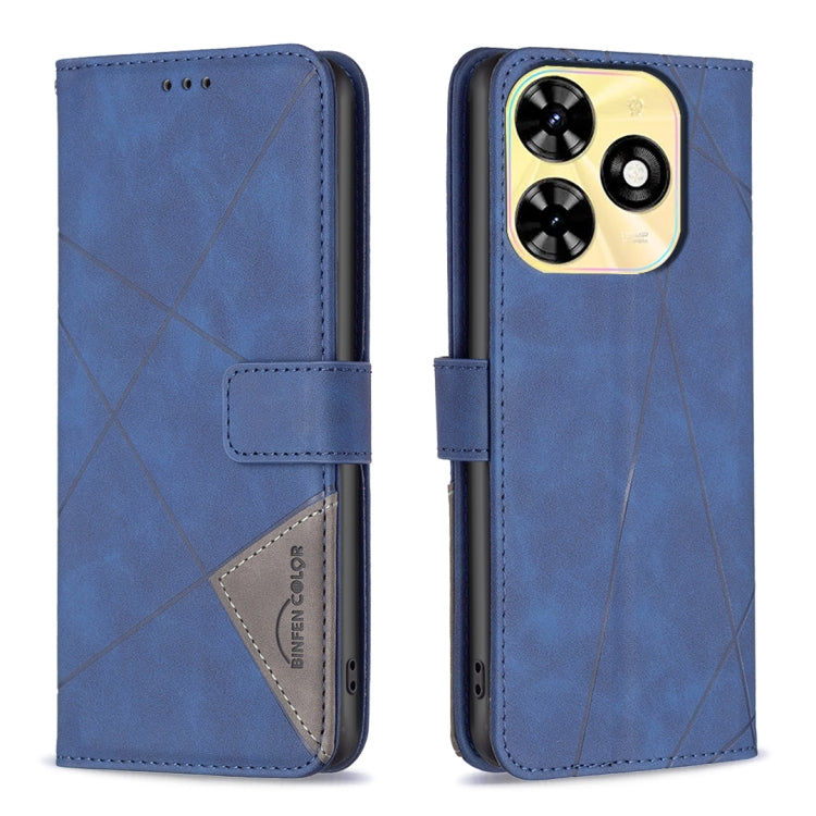 Magnetic Buckle Rhombus Texture Leather Phone Case, For Tecno Spark 30C, For Tecno Spark Go 1 / Pop 9, For Tecno Spark 20 Pro 5G, For Tecno Pova 6 Neo, For Tecno Pova 6/6 Pro 5G, For Tecno Camon 30 Premier 5G, For Tecno Spark 20 Pro                    ...