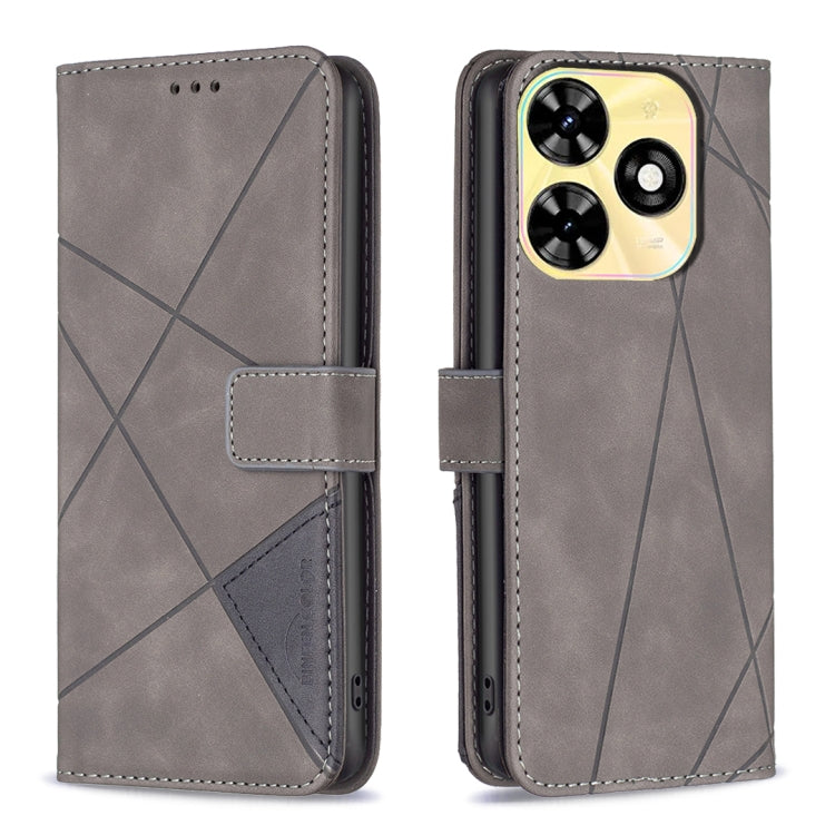 Magnetic Buckle Rhombus Texture Leather Phone Case, For Tecno Spark 30C, For Tecno Spark Go 1 / Pop 9, For Tecno Spark 20 Pro 5G, For Tecno Pova 6 Neo, For Tecno Pova 6/6 Pro 5G, For Tecno Camon 30 Premier 5G, For Tecno Spark 20 Pro                    ...