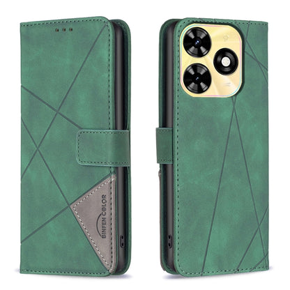 Magnetic Buckle Rhombus Texture Leather Phone Case, For Tecno Spark 30C, For Tecno Spark Go 1 / Pop 9, For Tecno Spark 20 Pro 5G, For Tecno Pova 6 Neo, For Tecno Pova 6/6 Pro 5G, For Tecno Camon 30 Premier 5G, For Tecno Spark 20 Pro                    ...