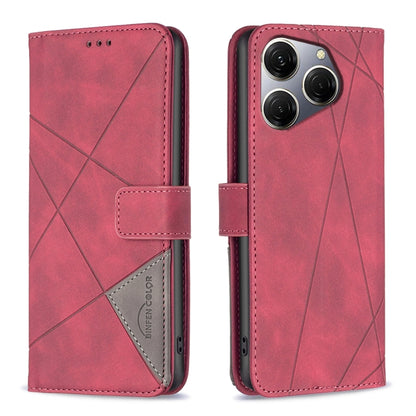 Magnetic Buckle Rhombus Texture Leather Phone Case, For Tecno Spark 30C, For Tecno Spark Go 1 / Pop 9, For Tecno Spark 20 Pro 5G, For Tecno Pova 6 Neo, For Tecno Pova 6/6 Pro 5G, For Tecno Camon 30 Premier 5G, For Tecno Spark 20 Pro                    ...