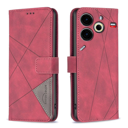 Magnetic Buckle Rhombus Texture Leather Phone Case, For Tecno Spark 30C, For Tecno Spark Go 1 / Pop 9, For Tecno Spark 20 Pro 5G, For Tecno Pova 6 Neo, For Tecno Pova 6/6 Pro 5G, For Tecno Camon 30 Premier 5G, For Tecno Spark 20 Pro                    ...