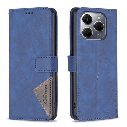 Magnetic Buckle Rhombus Texture Leather Phone Case, For Tecno Spark 30C, For Tecno Spark Go 1 / Pop 9, For Tecno Spark 20 Pro 5G, For Tecno Pova 6 Neo, For Tecno Pova 6/6 Pro 5G, For Tecno Camon 30 Premier 5G, For Tecno Spark 20 Pro                    ...