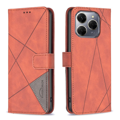 Magnetic Buckle Rhombus Texture Leather Phone Case, For Tecno Spark 30C, For Tecno Spark Go 1 / Pop 9, For Tecno Spark 20 Pro 5G, For Tecno Pova 6 Neo, For Tecno Pova 6/6 Pro 5G, For Tecno Camon 30 Premier 5G, For Tecno Spark 20 Pro                    ...