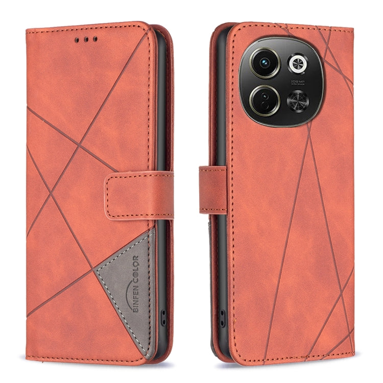 Magnetic Buckle Rhombus Texture Leather Phone Case, For Tecno Pova Curve 2 5G, For Tecno Spark 50 4G, For Tecno Camon 50 Pro 4G, For Tecno Camon 50 4G, For Tecno Spark Go 3, For Tecno Pova 7 Pro 5G, For Tecno Spark 40 Pro 4G, For Tecno Spark 40 4G     ...