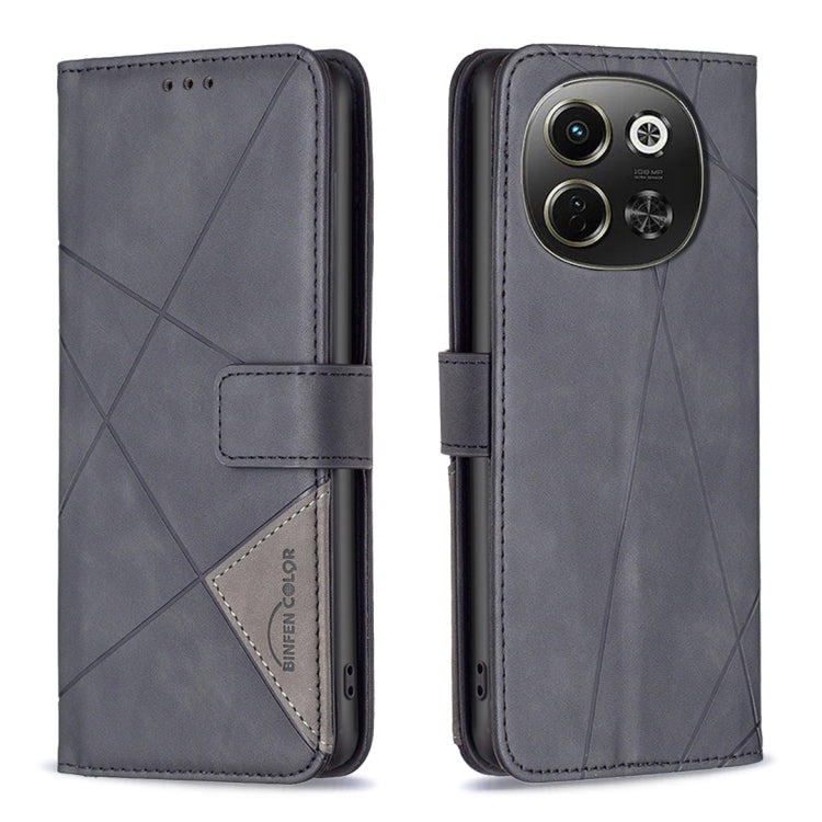 Magnetic Buckle Rhombus Texture Leather Phone Case, For Tecno Pova Curve 2 5G, For Tecno Spark 50 4G, For Tecno Camon 50 Pro 4G, For Tecno Camon 50 4G, For Tecno Spark Go 3, For Tecno Pova 7 Pro 5G, For Tecno Spark 40 Pro 4G, For Tecno Spark 40 4G     ...