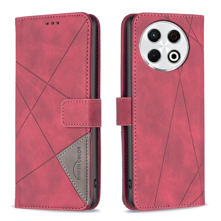Magnetic Buckle Rhombus Texture Leather Phone Case, For Tecno Pova Curve 2 5G, For Tecno Spark 50 4G, For Tecno Camon 50 Pro 4G, For Tecno Camon 50 4G, For Tecno Spark Go 3, For Tecno Pova 7 Pro 5G, For Tecno Spark 40 Pro 4G, For Tecno Spark 40 4G     ...