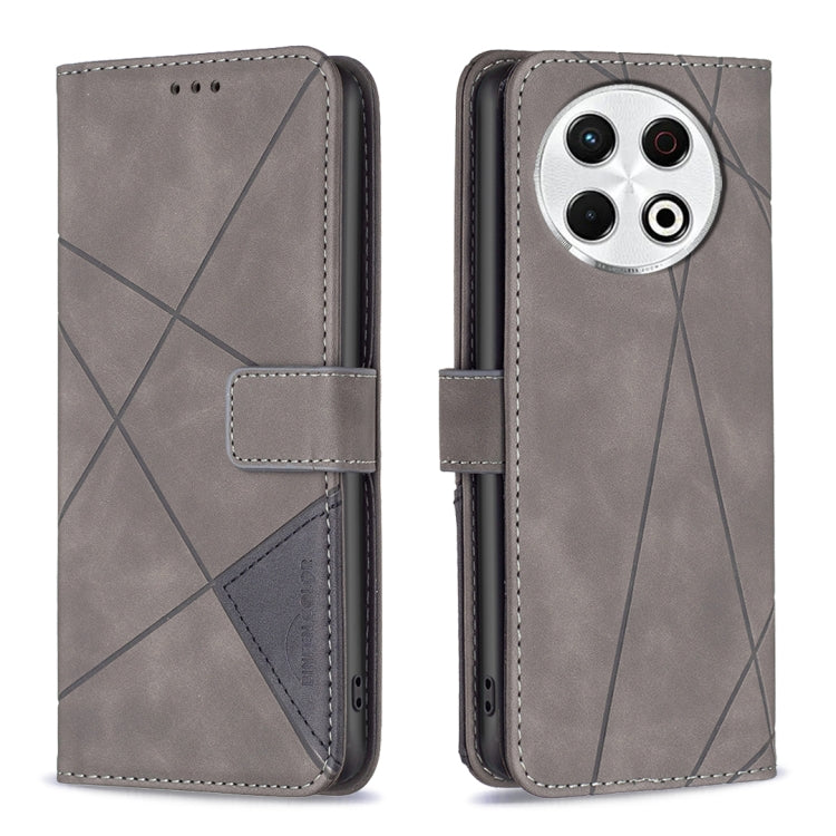 Magnetic Buckle Rhombus Texture Leather Phone Case, For Tecno Pova Curve 2 5G, For Tecno Spark 50 4G, For Tecno Camon 50 Pro 4G, For Tecno Camon 50 4G, For Tecno Spark Go 3, For Tecno Pova 7 Pro 5G, For Tecno Spark 40 Pro 4G, For Tecno Spark 40 4G     ...