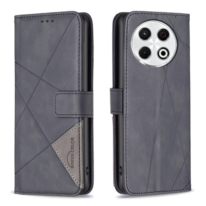 Magnetic Buckle Rhombus Texture Leather Phone Case, For Tecno Pova Curve 2 5G, For Tecno Spark 50 4G, For Tecno Camon 50 Pro 4G, For Tecno Camon 50 4G, For Tecno Spark Go 3, For Tecno Pova 7 Pro 5G, For Tecno Spark 40 Pro 4G, For Tecno Spark 40 4G     ...