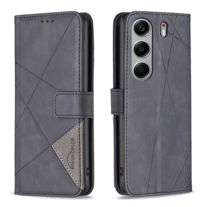 Magnetic Buckle Rhombus Texture Leather Phone Case, For Tecno Pova Curve 2 5G, For Tecno Spark 50 4G, For Tecno Camon 50 Pro 4G, For Tecno Camon 50 4G, For Tecno Spark Go 3, For Tecno Pova 7 Pro 5G, For Tecno Spark 40 Pro 4G, For Tecno Spark 40 4G     ...