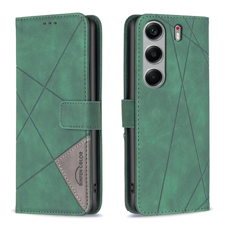 Magnetic Buckle Rhombus Texture Leather Phone Case, For Tecno Pova Curve 2 5G, For Tecno Spark 50 4G, For Tecno Camon 50 Pro 4G, For Tecno Camon 50 4G, For Tecno Spark Go 3, For Tecno Pova 7 Pro 5G, For Tecno Spark 40 Pro 4G, For Tecno Spark 40 4G     ...
