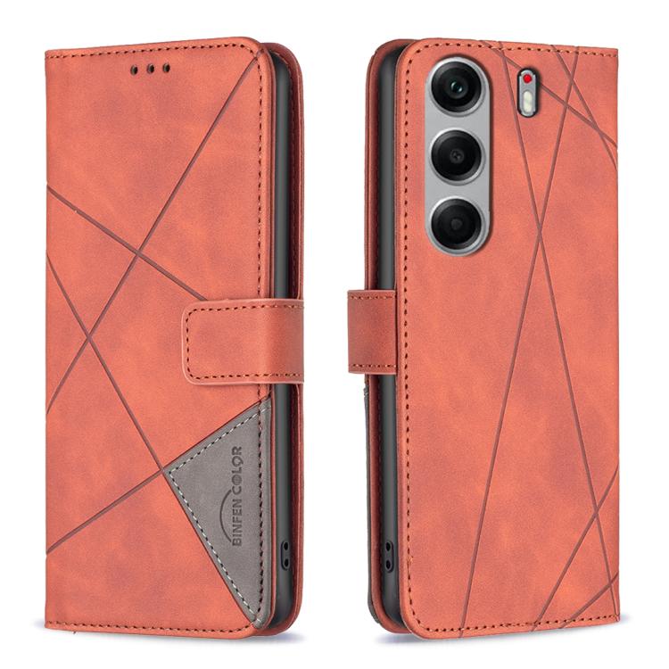 Magnetic Buckle Rhombus Texture Leather Phone Case, For Tecno Pova Curve 2 5G, For Tecno Spark 50 4G, For Tecno Camon 50 Pro 4G, For Tecno Camon 50 4G, For Tecno Spark Go 3, For Tecno Pova 7 Pro 5G, For Tecno Spark 40 Pro 4G, For Tecno Spark 40 4G     ...